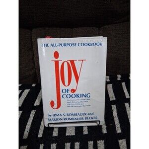 VINTAGE THE JOY OF COOKING COOKBOOK 1983 Edition Hardcover Irma Rombauer Recipes